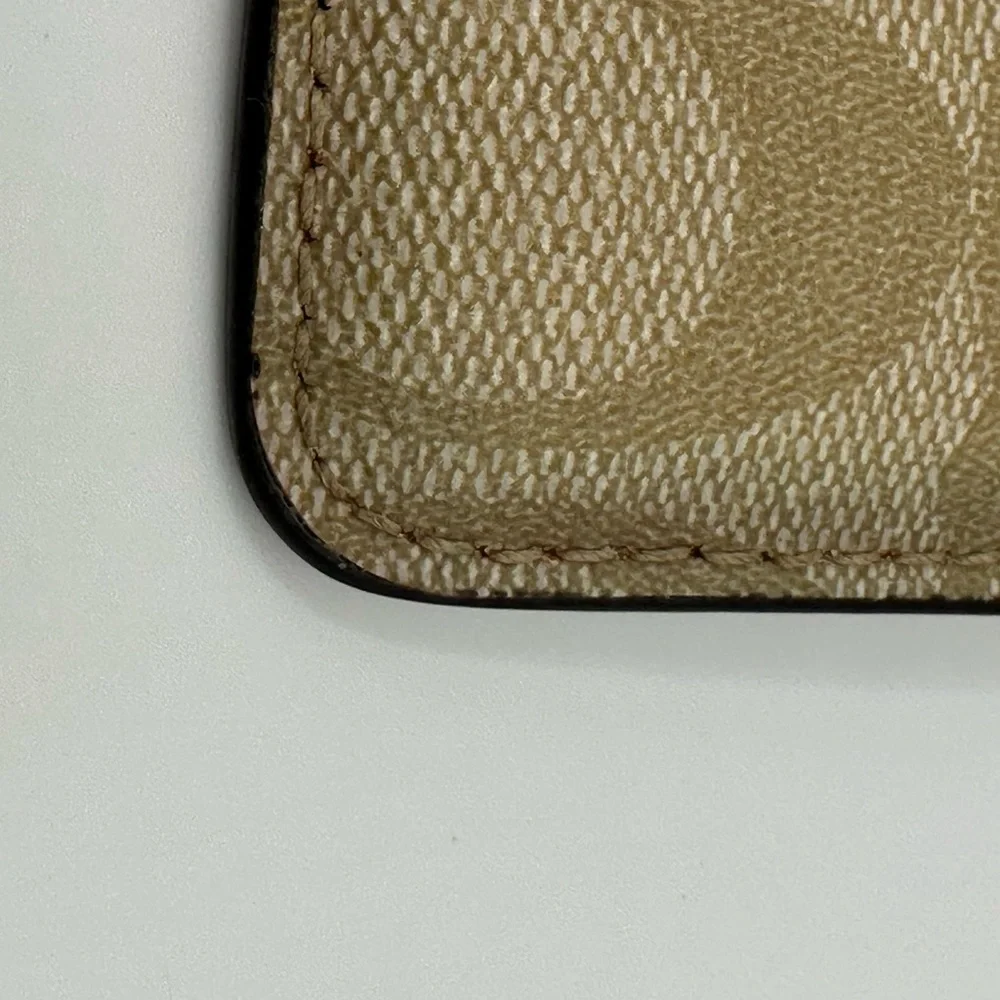 Coach Signature Key Holder / Change Wallet – Used Condition
